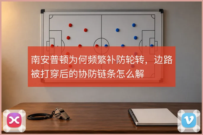 南安普顿为何频繁补防轮转，边路被打穿后的协防链条怎么解